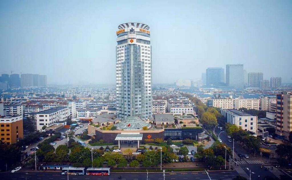 Vienna International Hotel Suzhou University Town Exterior foto