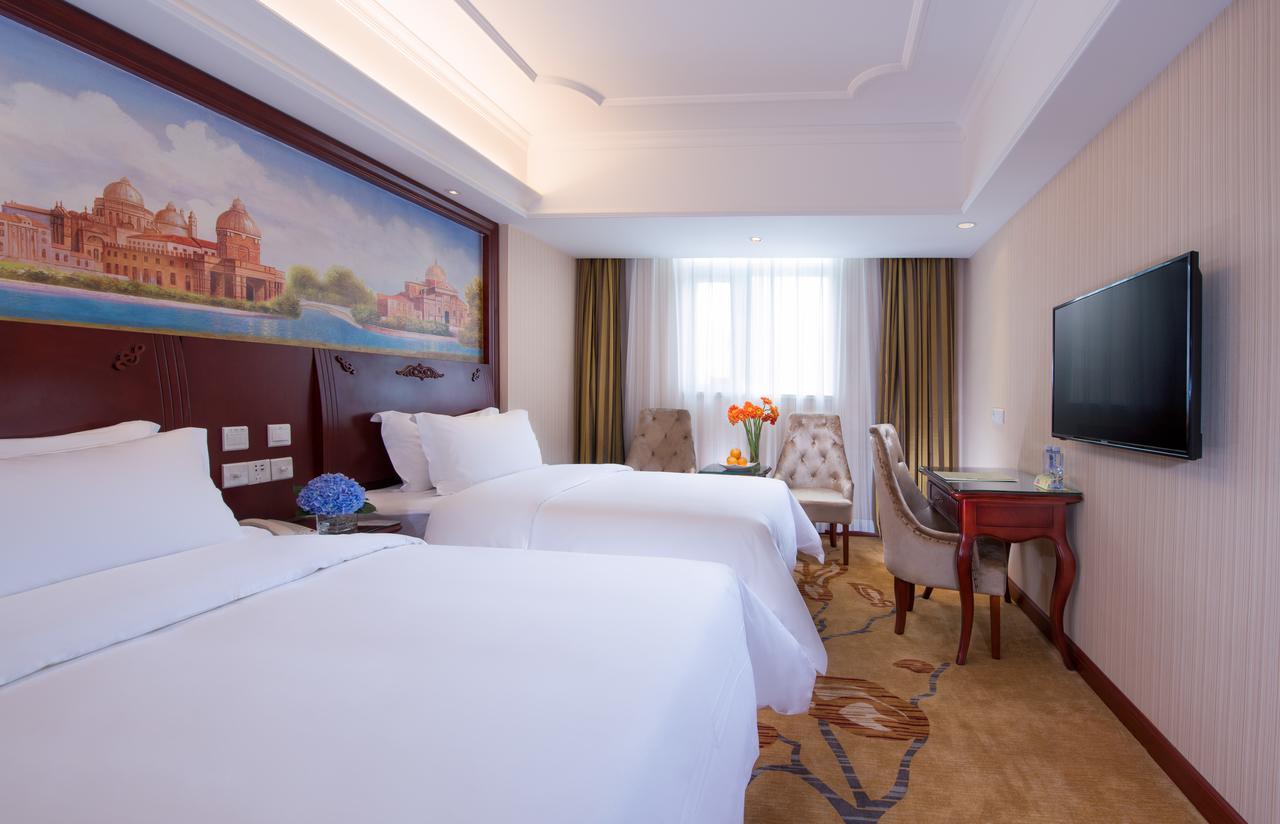 Vienna International Hotel Suzhou University Town Exterior foto